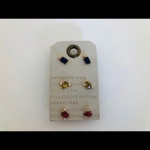 Anthropologie Spring Surprise Post Earring Set
